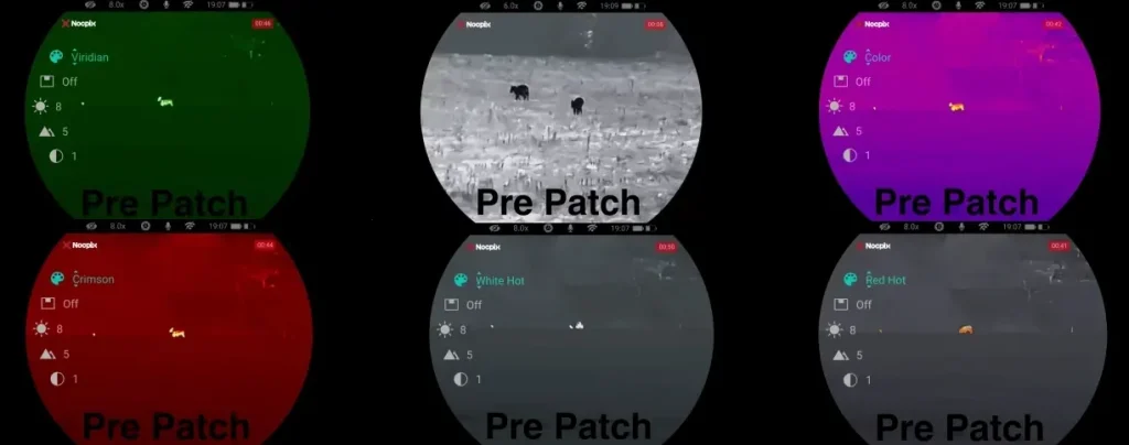 Nocpix Quest Night Hunting Thermal Binoculars color plate