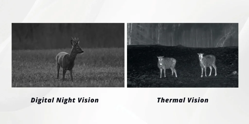 Thermal Vision VS Digital Night Vision